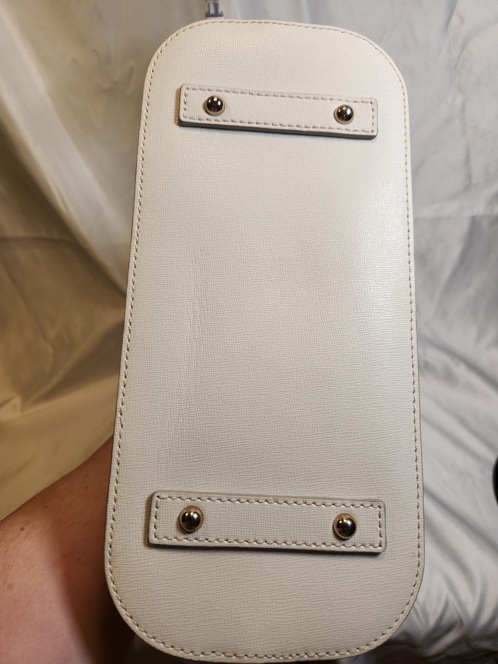 Dooney & Bourke Saffiano Domed Zip Satchel - Picture 3 of 7